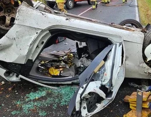 Hochzeitspaar verunglückt bei Weiding