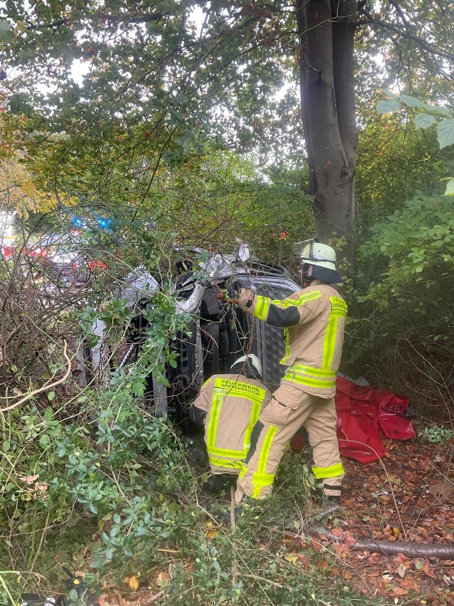 Feuerwehr Grevenbroich Verkehrsunfall