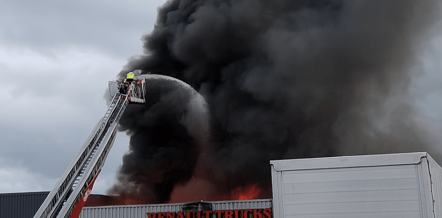 Explosion an Tankstelle in Castrop-Rauxel