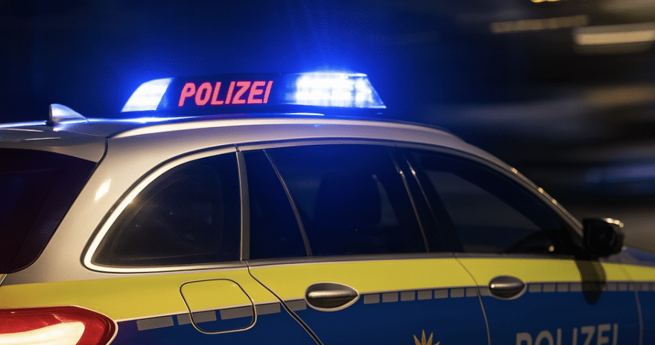 Polizei Auto - Vilsbiburg Kind Abstellraum