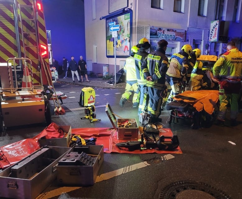 Schwerer Verkehrsunfall Vestische Straße