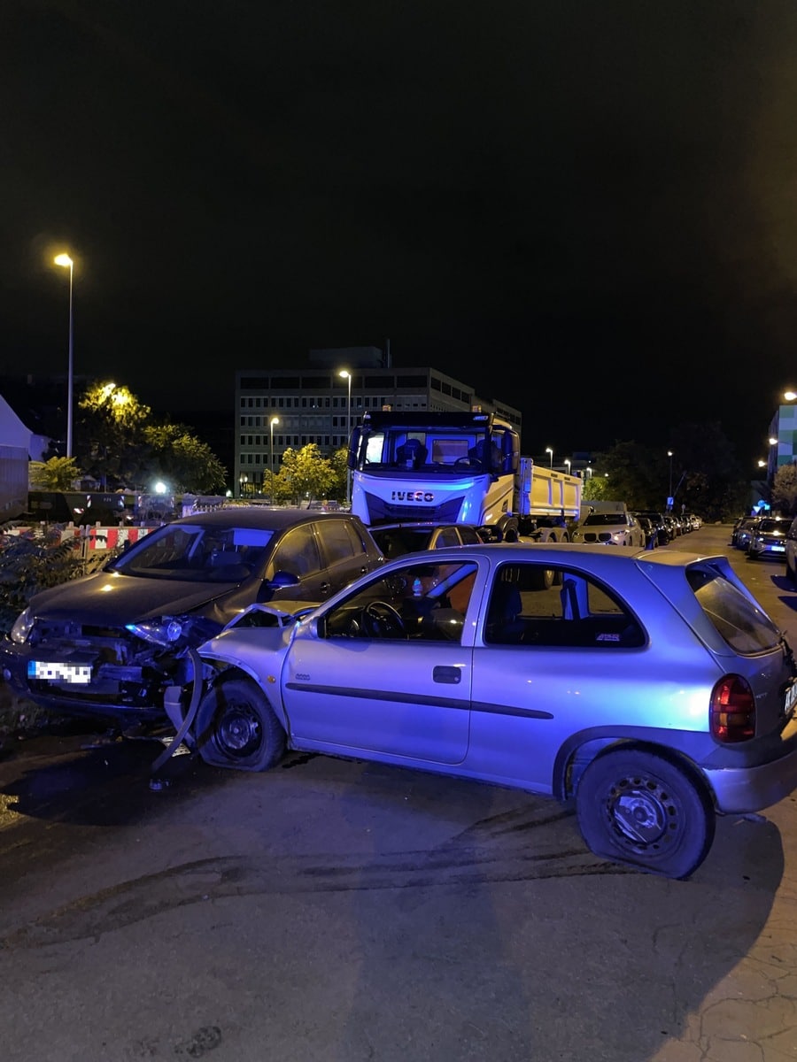 Flucht vor Verkehrskontrolle Offenbach