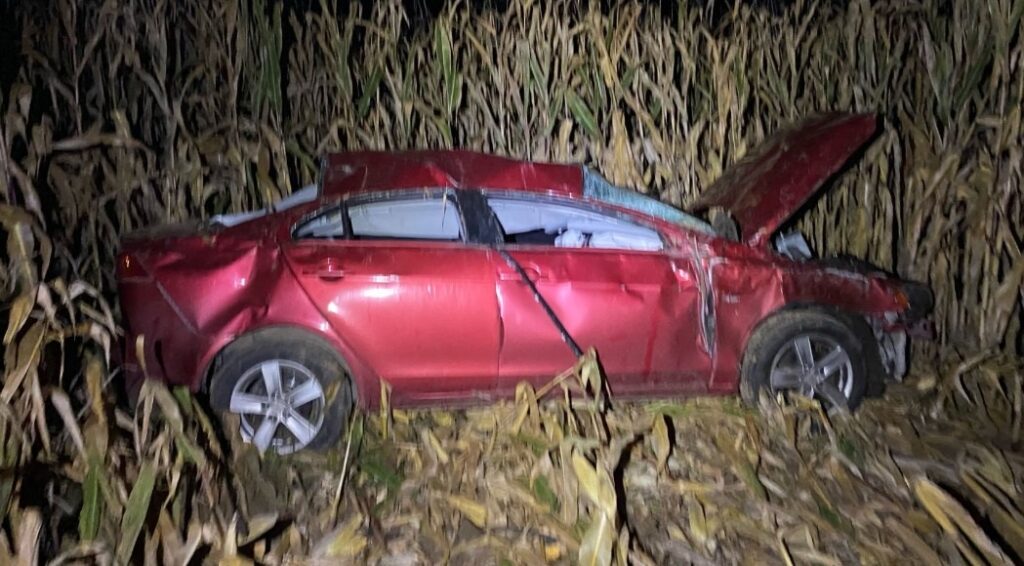 Unfall A65 Rohrbach