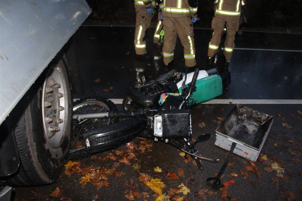 Verkehrsunfall Wermelskirchen-Dhünn