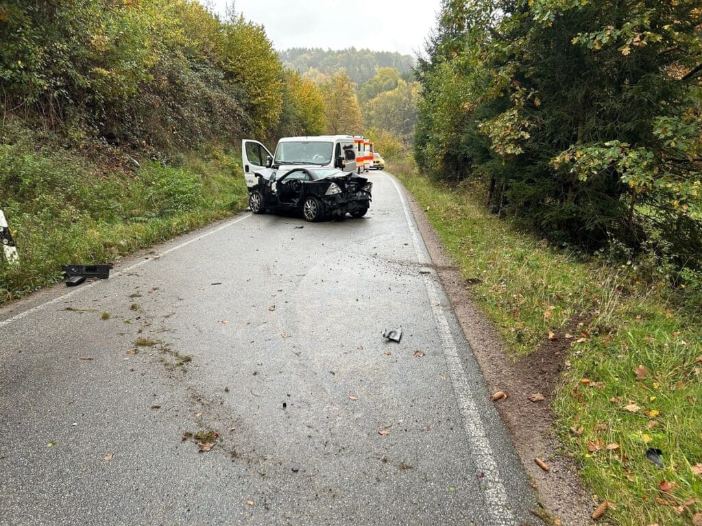 Verkehrsunfall Petersberg K17