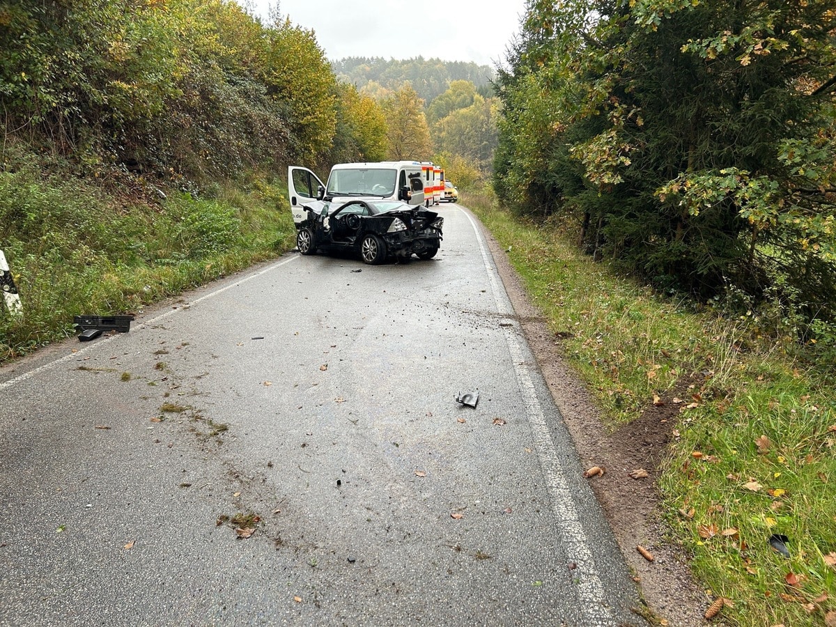 Verkehrsunfall Petersberg K17