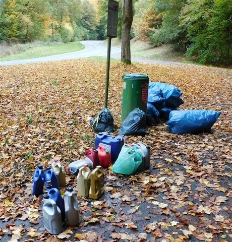 illegale Altöl-Entsorgung Müschenbach