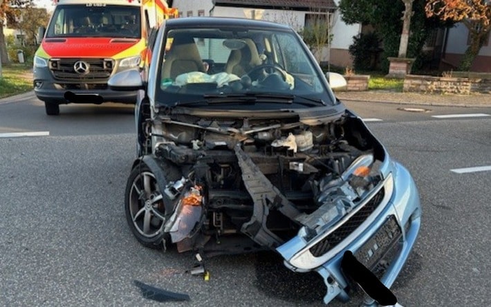 Unfall L507 Gleisweiler