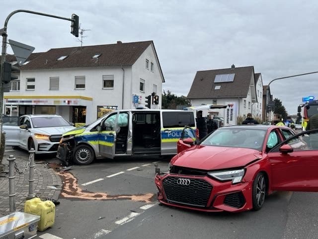 Unfall in Langen