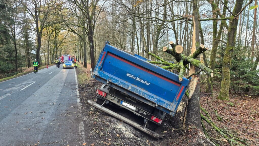 LKW-Unfall auf der L281