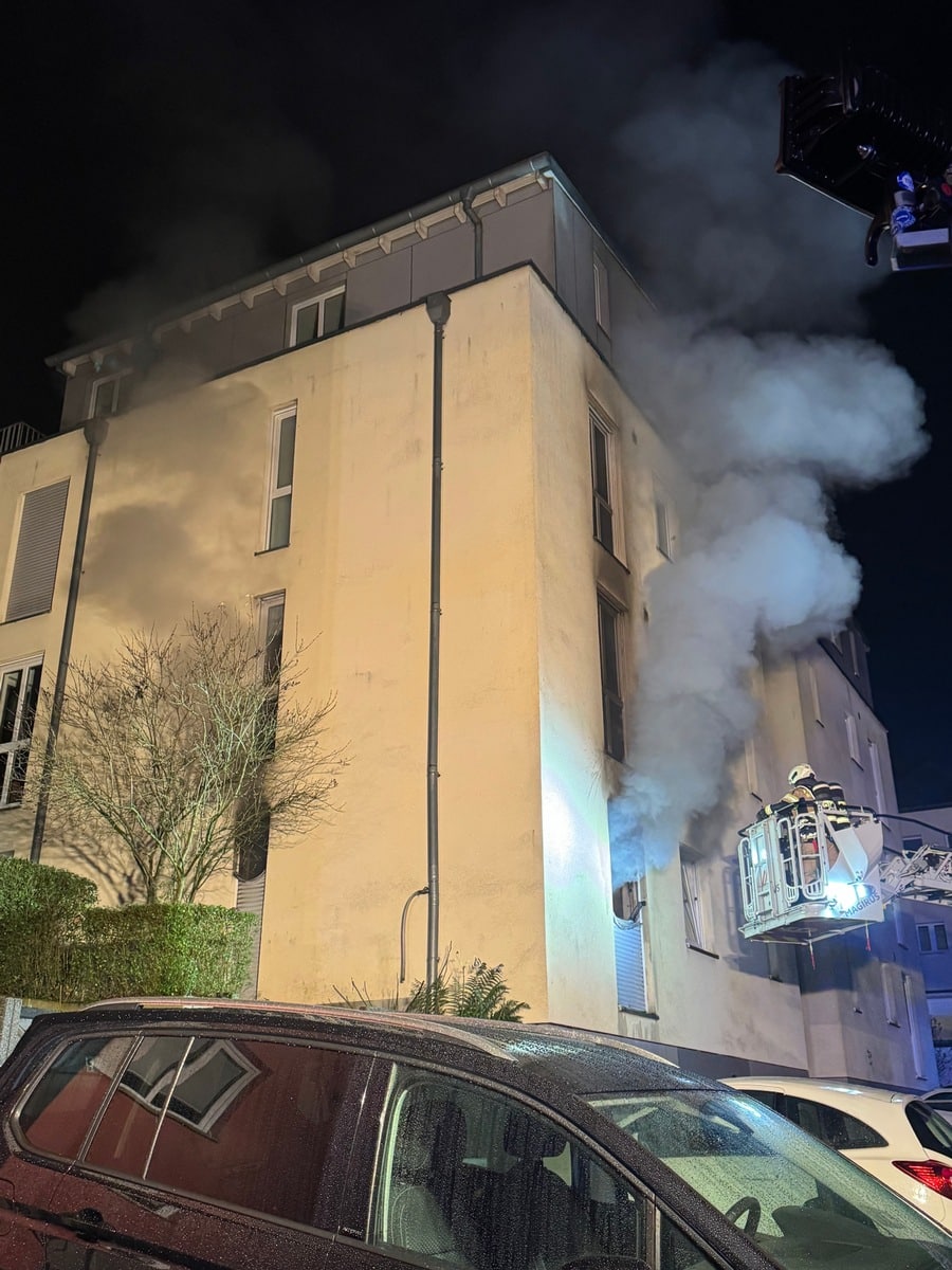Wohnungsbrand in Mettmann