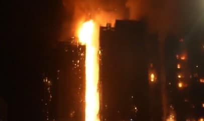 Großbrand im Wang Fuk Court in Hongkong