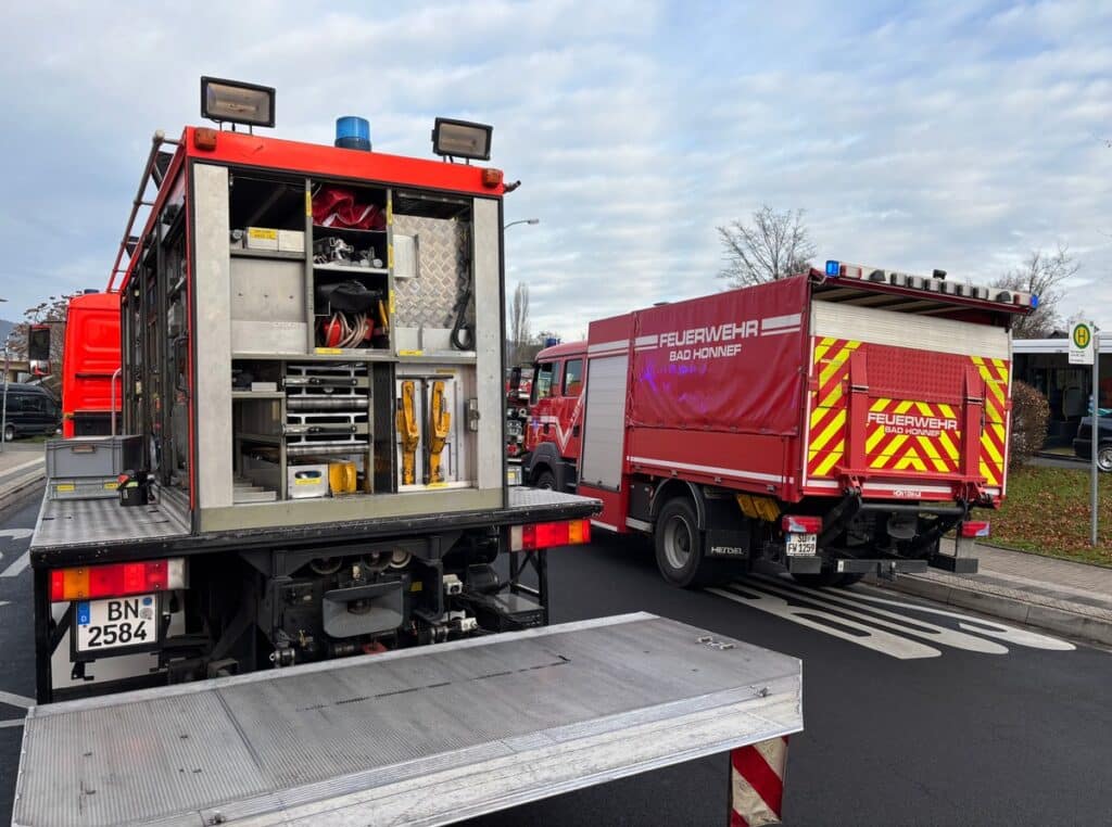 Person unter Zug Bad Honnef