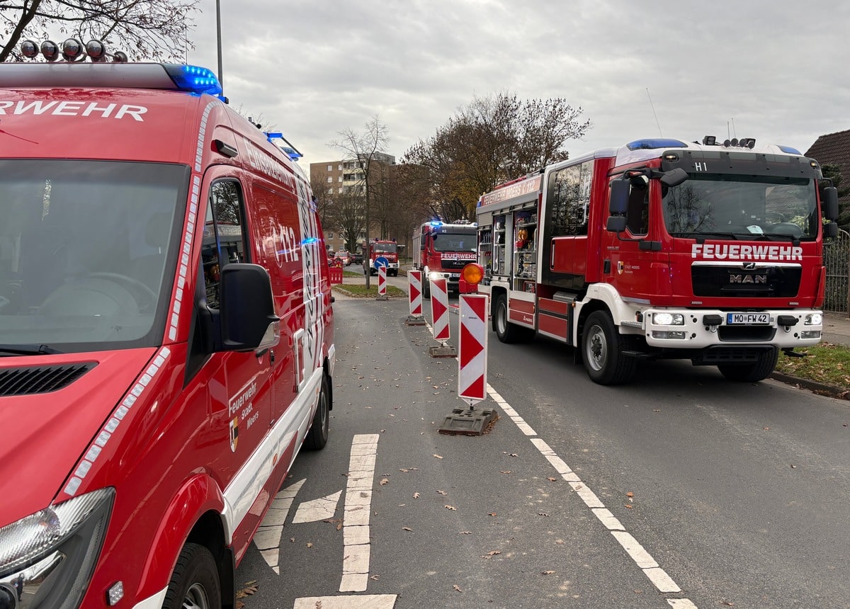 Feuerwehr rettet verschütteten Mann