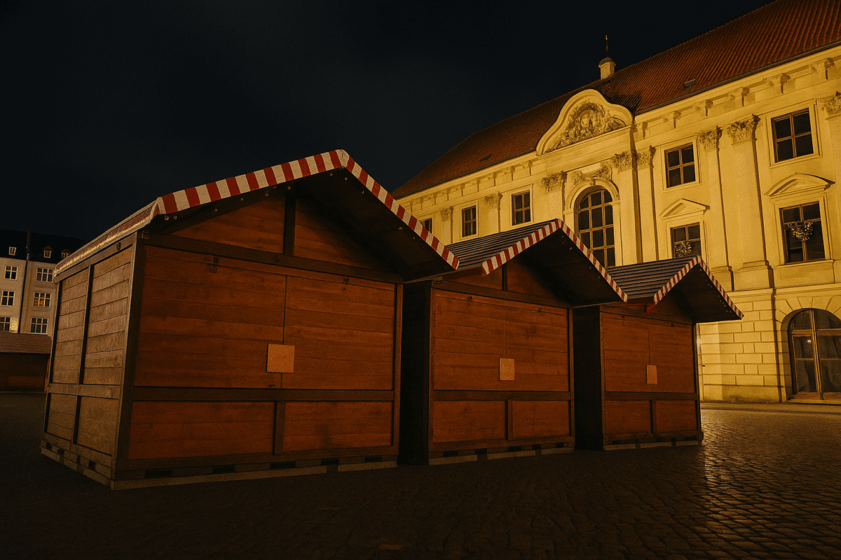 Magdeburger Weihnachtsmarkt gestoppt