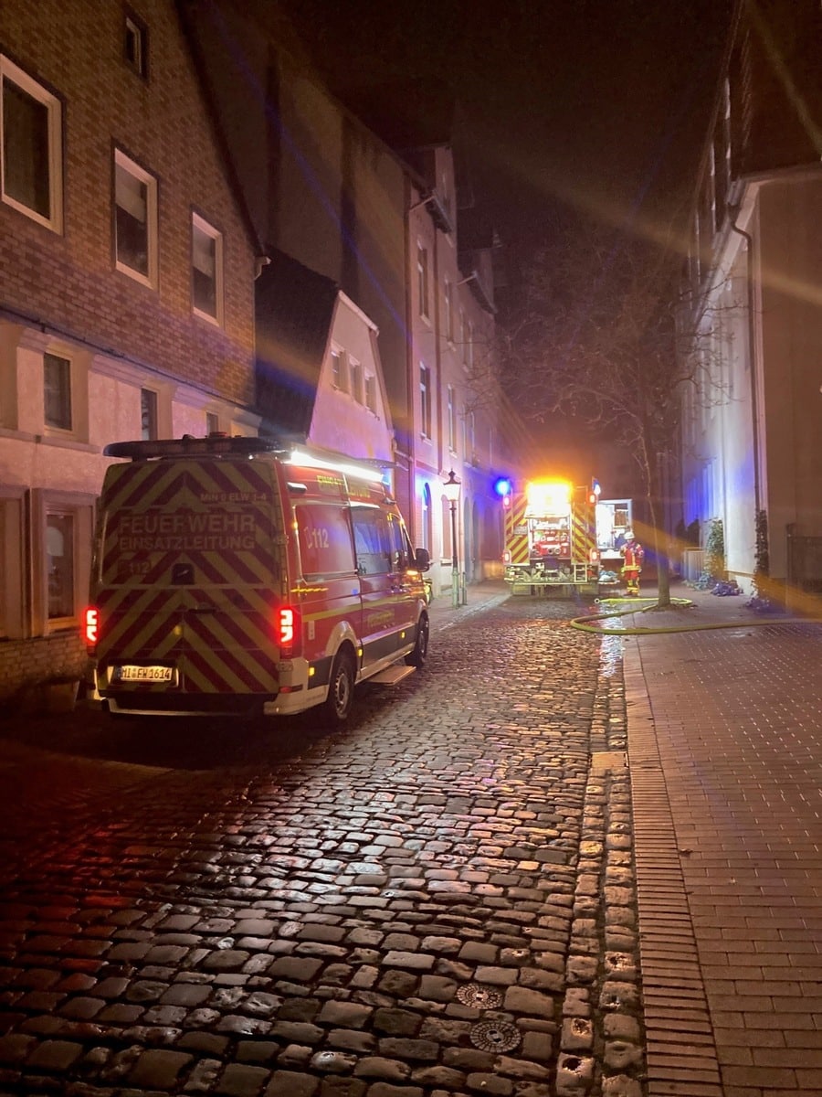 Brand im Bildungszentrum Weingarten