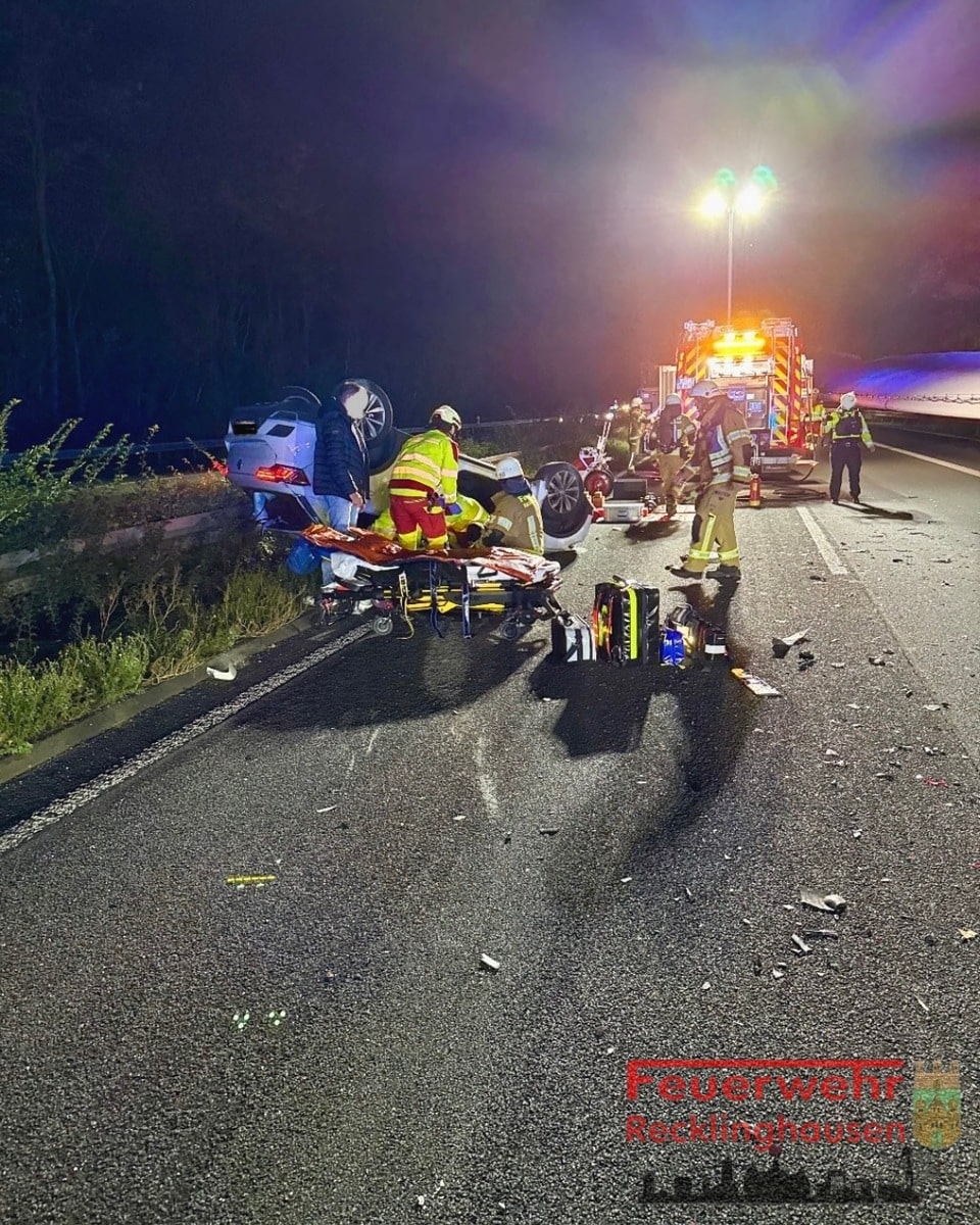 Unfall A43 Recklinghausen