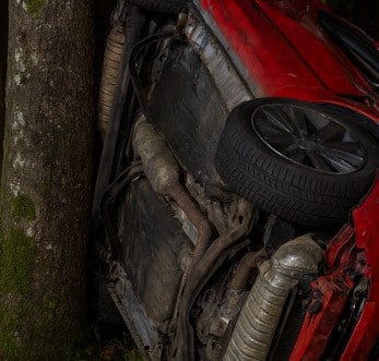 Fahranfänger prallt gegen Baum