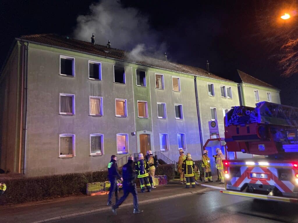 Wohnungsbrand Steinstraße