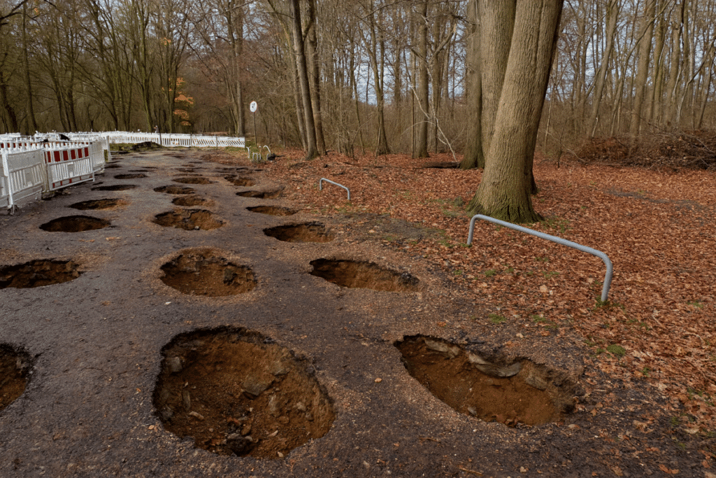 Löcher Grüngrürtel