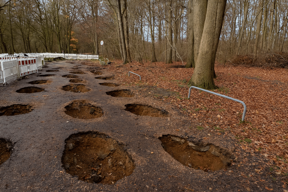Löcher Grüngrürtel