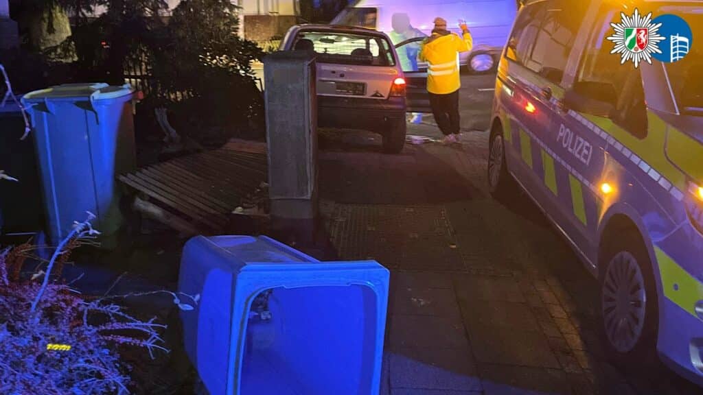 Verkehrsunfall in Oberhausen