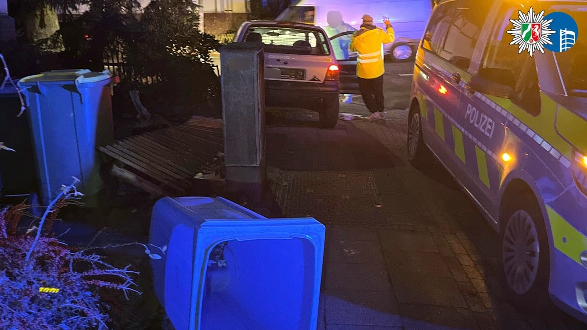 Verkehrsunfall in Oberhausen