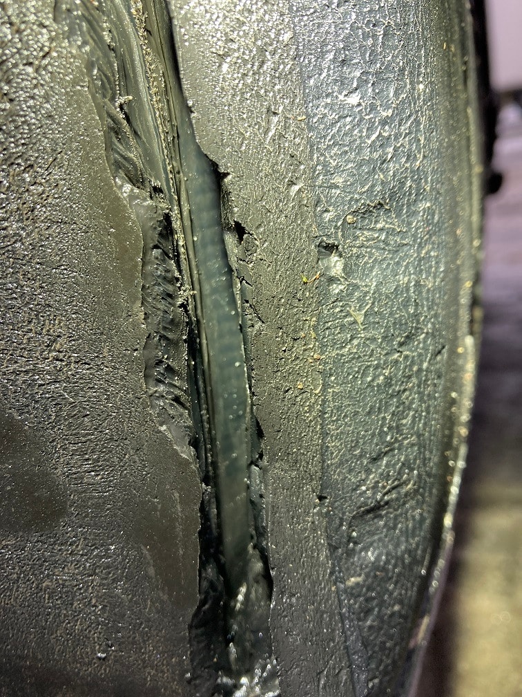 Überladung Holztransporter Marburg