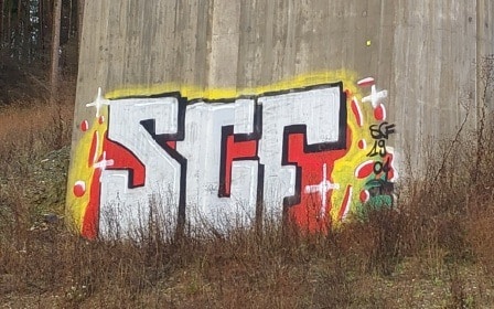 Sachbeschädigung an Talbrücke Rhaunen