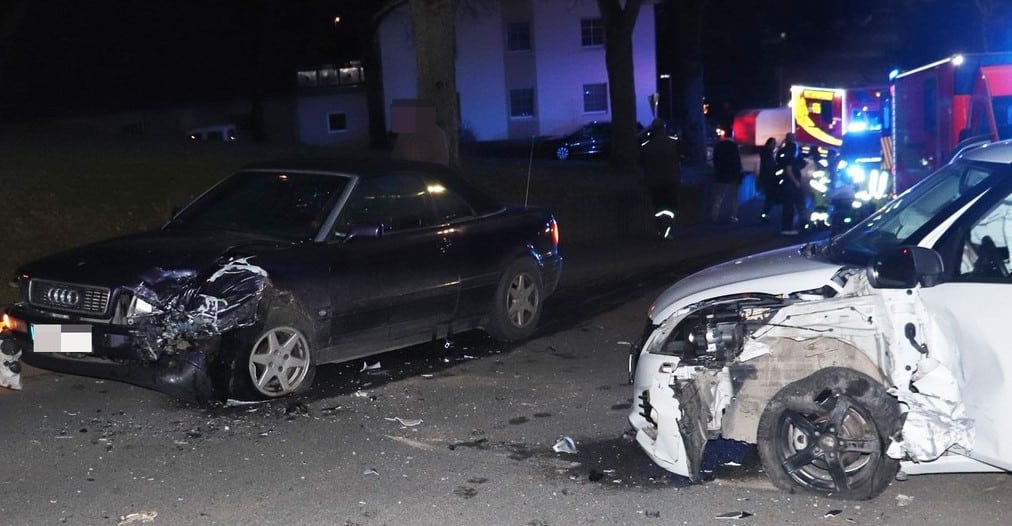 Verkehrsunfall auf der Kreisstraße 20