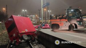 Unfall am Bahnsteig 5/6 München