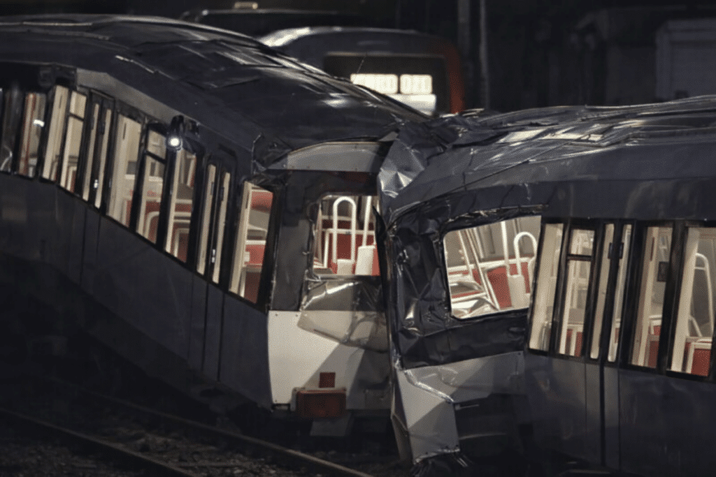 U-Bahn-Unfall in Hamburg-Billstedt