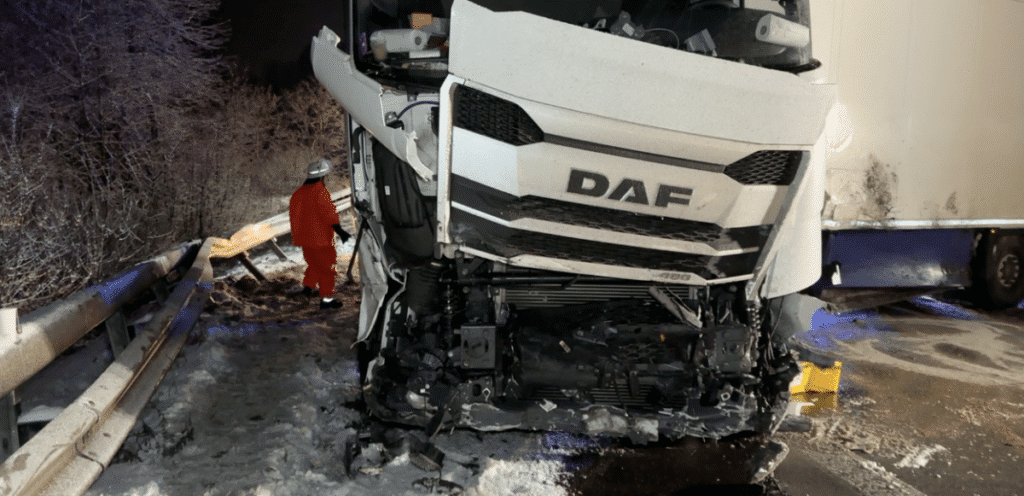 A3 Unfall LKW