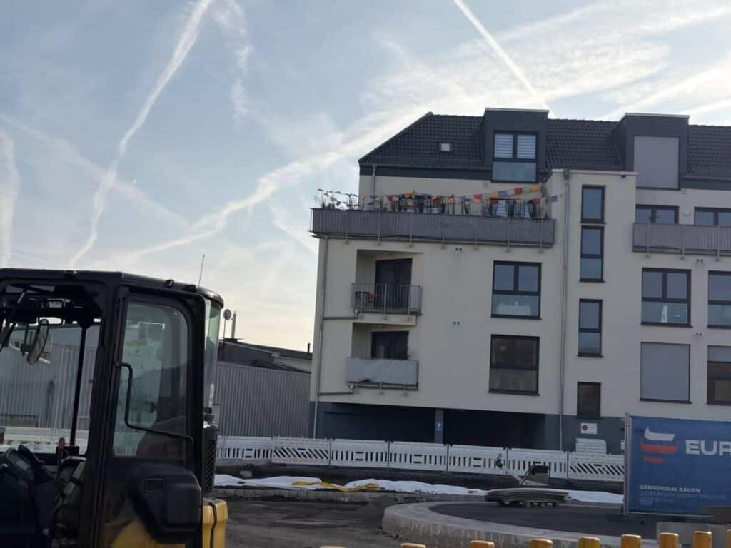 Minikreisverkehr Andernacher Straße Wallersheimer Weg