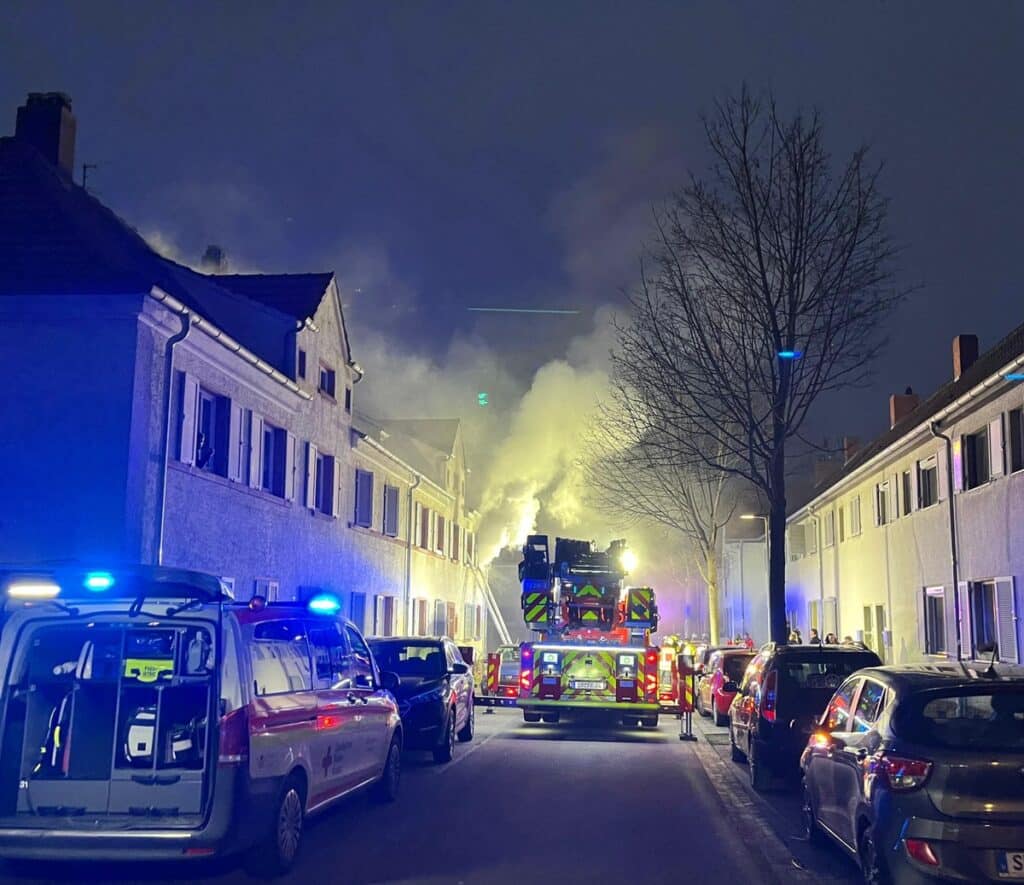Wohnungsbrand in Speyer