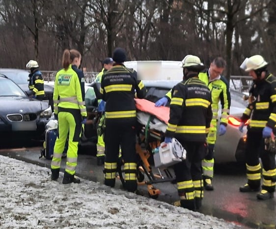 Verkehrsunfall am Petuelring