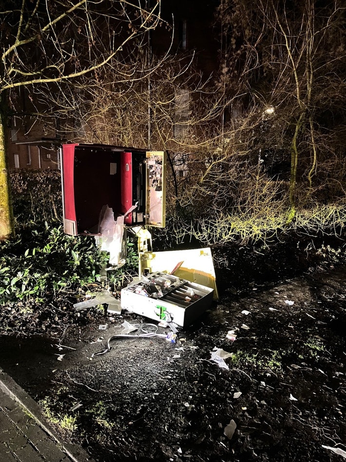 Zigarettenautomat in Coesfeld gesprengt