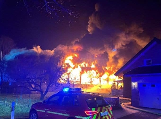 Großbrand in Königstor