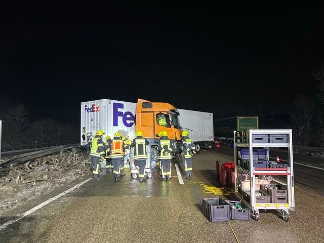 Unfall A3 Bad Camberg