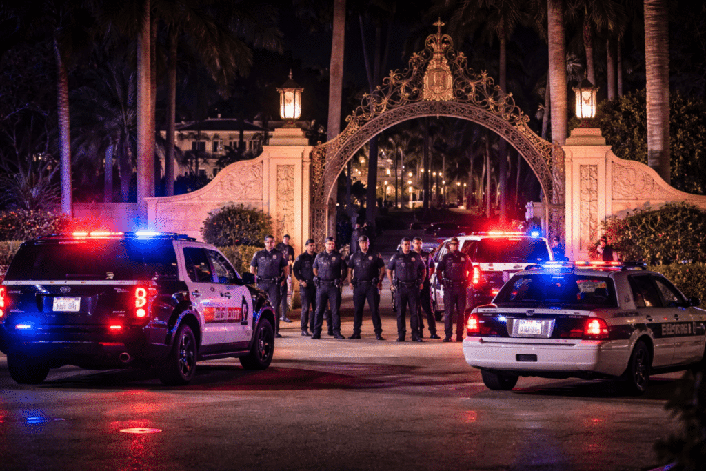 Bewaffneter Eindringling an Trump-Residenz erschossen