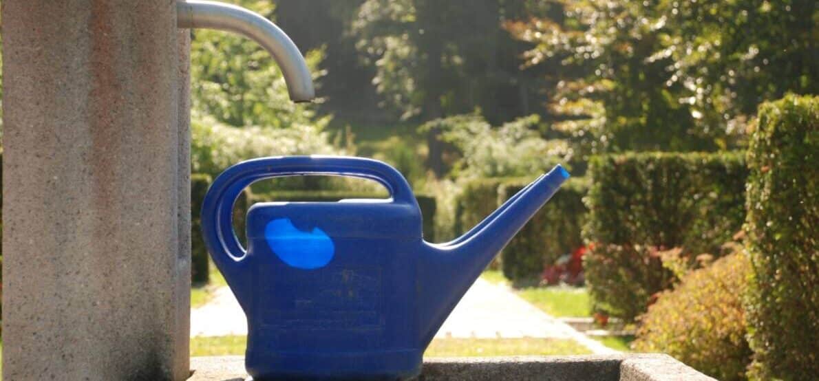 Wasser auf den Friedhöfen wieder angestellt