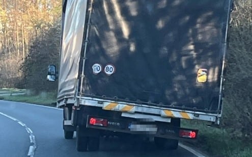 Polizei Hamm überladener Lkw