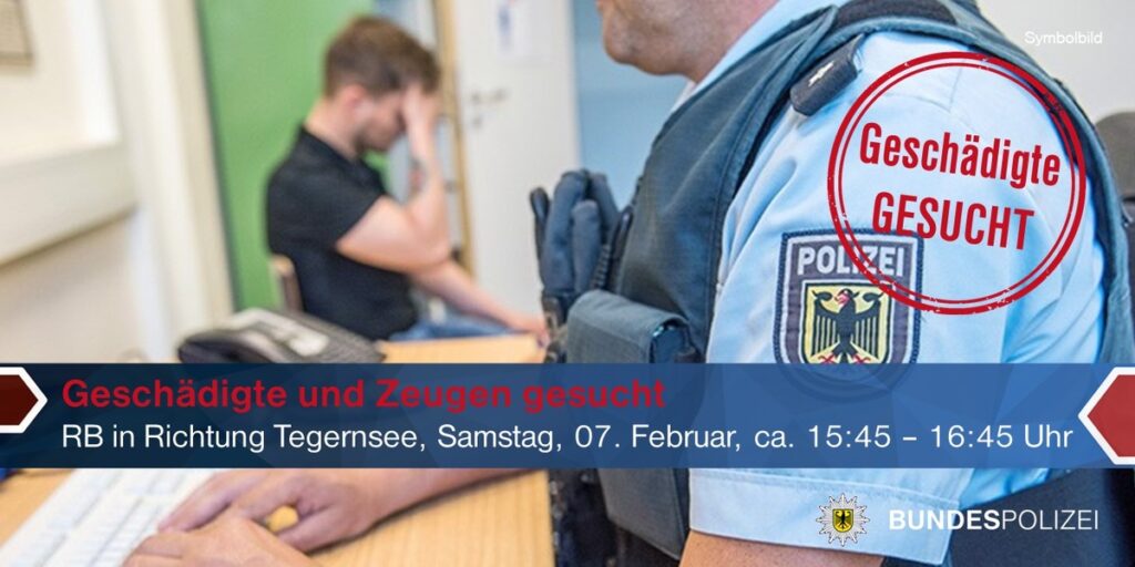 Exhibitionistische Handlungen in Regionalbahn