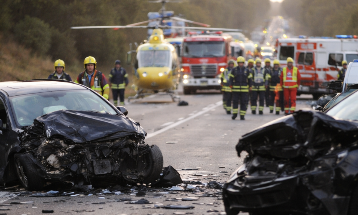 Frontalcrash: Deutsche Familie stirbt im Osterurlaub