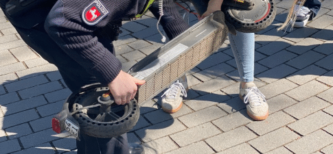 E-Scooter Kontrolle Quakenbrück