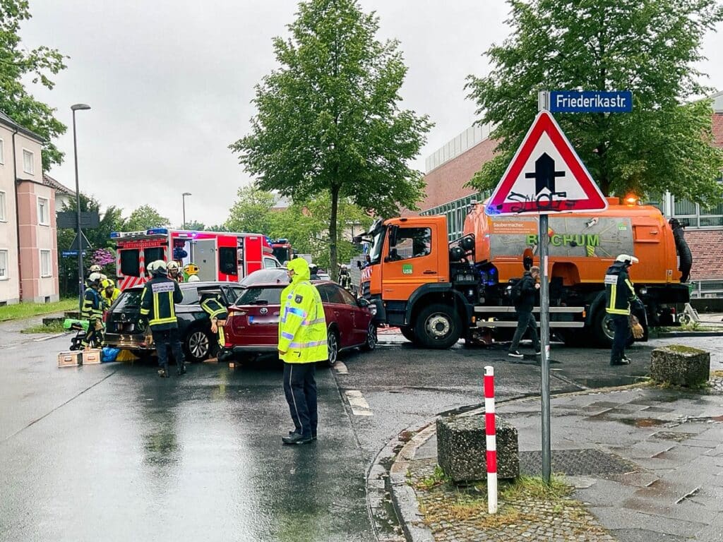 Verkehrsunfall in Bochum
