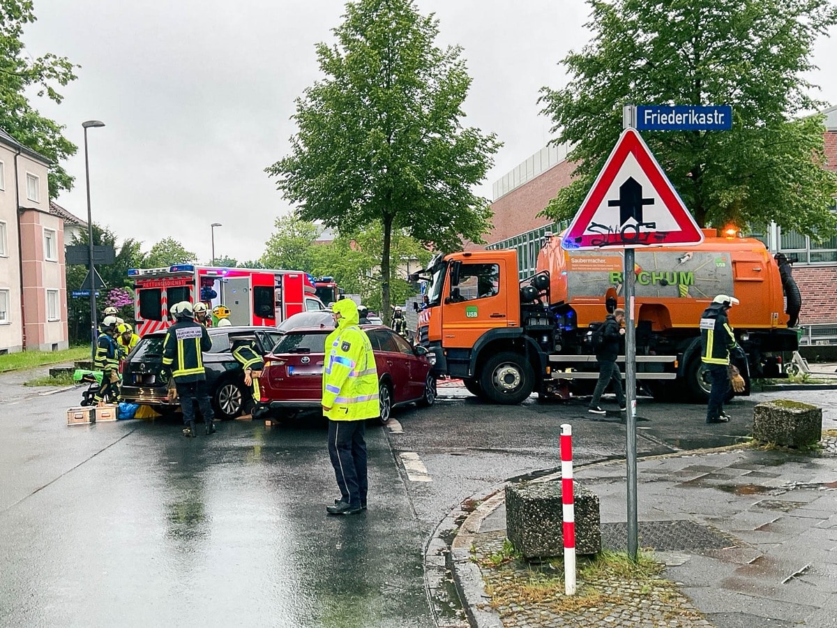 Verkehrsunfall in Bochum