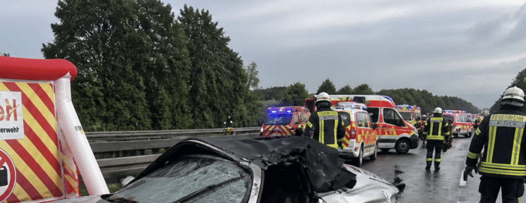 Tödlicher Unfall A61 Porsche