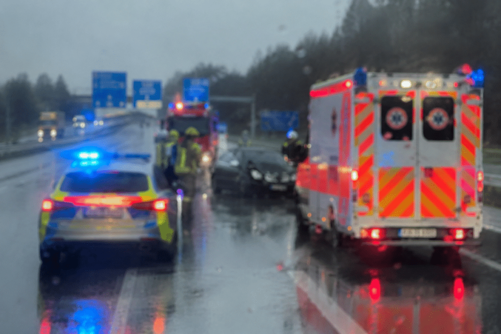 Unfall A48 Kaifenheim
