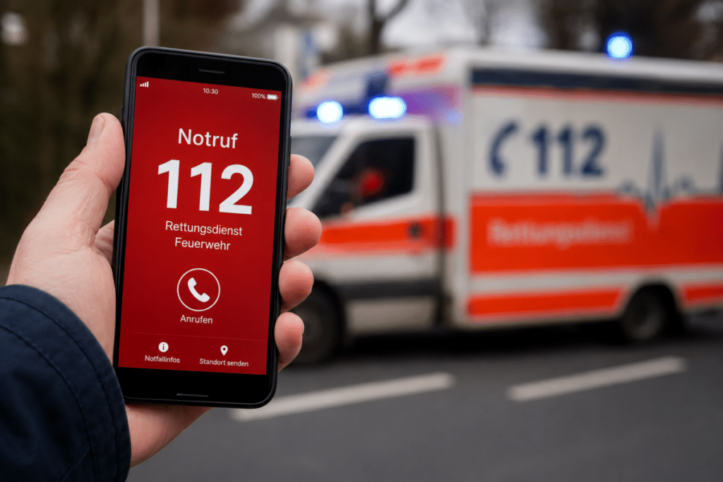 Notruf richtig absetzen